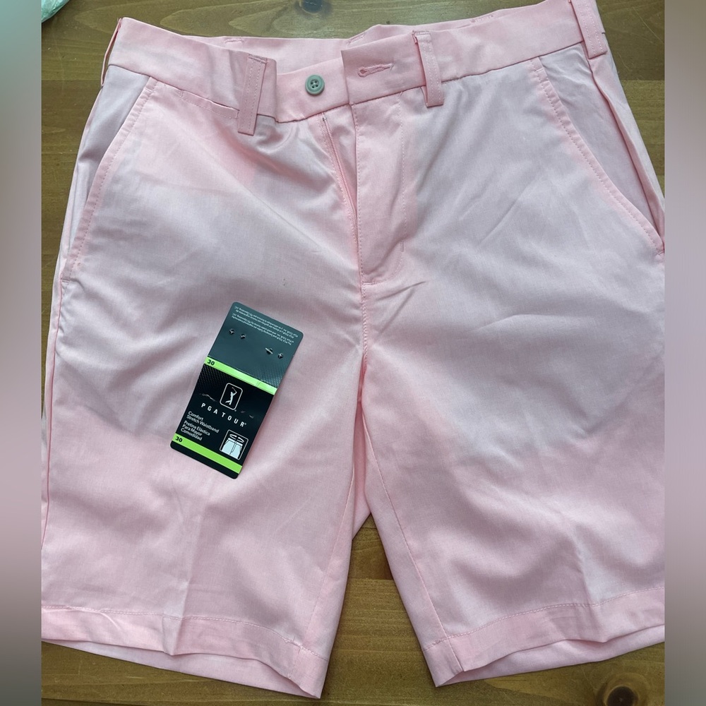 Men’s PGA tour shorts pink size 30